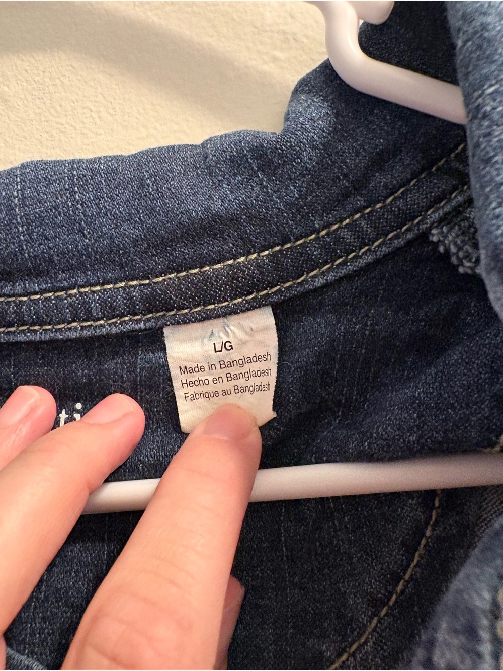 Classic Wrangler Blue Denim Jacket - Picture 5 of 8
